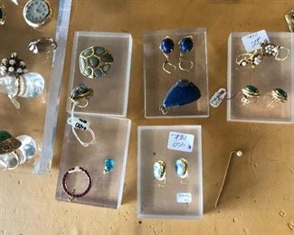 Opal; Lapis; Malachite; Pearl Jewelry
