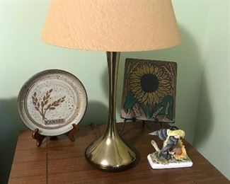 Mid Century Modern Tulip Table Lamp by Laurel Lamps 