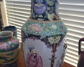 Huge Signed Chinese Vase