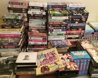 Lots of Movies (VHS & DVD's)