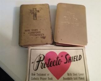 Vintage Metal Cover Prayer Book