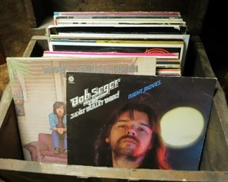 Vintage LP records