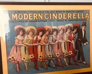 A modern Cinderella poster/print nook &lyrics by Caspar Nathan