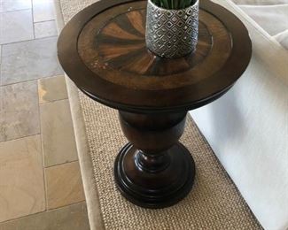 Hooker end table.Pre-sale available at highlinefurniture.com please visit website for pricing information.