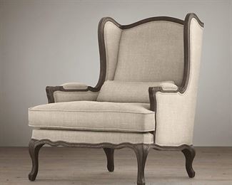 Restoration hardware lorraine side chair.Pre-sale available at highlinefurniture.com please visit website for pricing information.