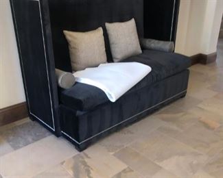 Bernhardt settee Marcourt collectionPre-sale available at highlinefurniture.com please visit website for pricing information.