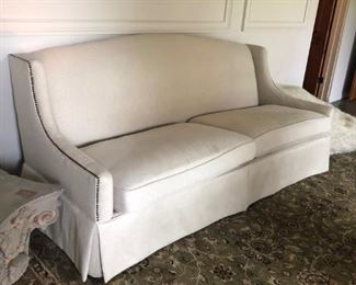 Spectra home sofa. 10 by 12 handwoven rug.Pre-sale available at highlinefurniture.com please visit website for pricing information.