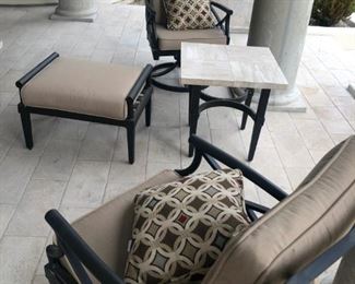 Frontgate outdoor patio furniture .Pre-sale available at highlinefurniture.com please visit website for pricing information.