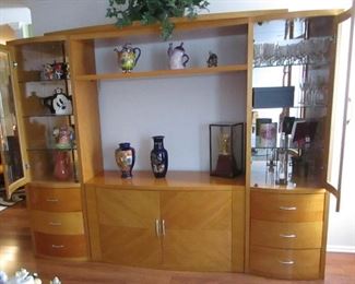 Wall Unit - Holds Everything Including Large Screen TV