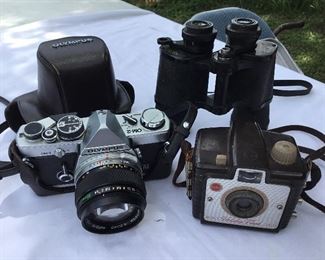 Cameras, vintage BROWNIE camera