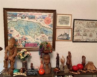 Hand Carved Wood Figures