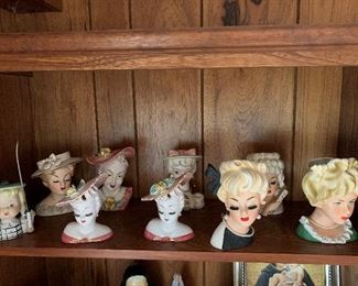 1950's Head Vases