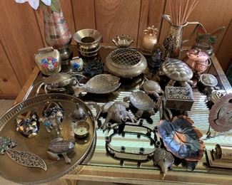 Misc Brass Figural Pieces