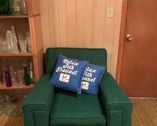 MCM Sofa with Matching Lounge Chair by Kroehler