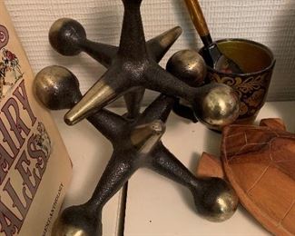 Bill Curry Atomic JAX Book Ends / Door Stops