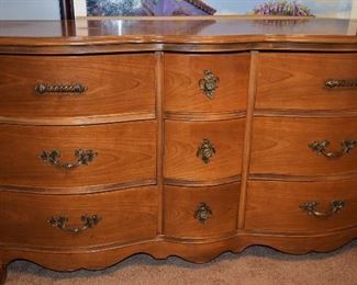 French Provincial Dresser and matching Nightstand