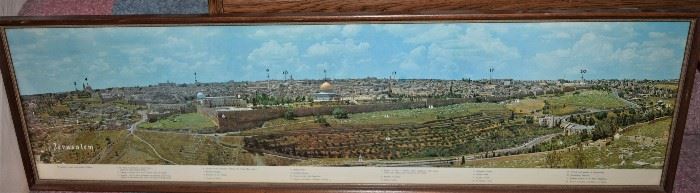 Framed Photo of Jerusalem