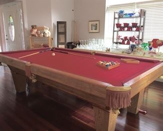 Brunswick Billiards regulation pool table