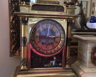 Vintage French table clock