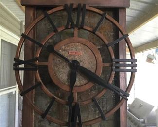 Howard Miller clock detail