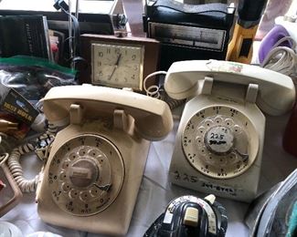 Rotary telephones 
