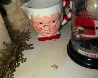 Mrs. Santa mug, Christmas decor