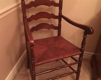 French country ladder back chair
