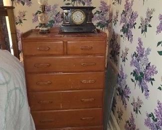 Antique clock/dressers