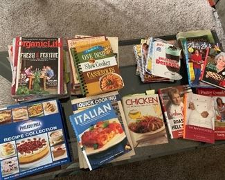 Lots of cookbooks, most are new!