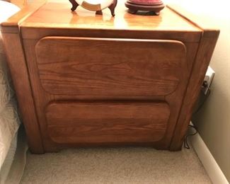 Bedside table 28" x 17 1/2" x 23"