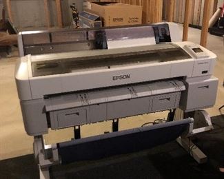 Epson plotter available!  This unique item is ready for your design requirements.  Surecolor T5000 needs a new print head but only minimal use history.  