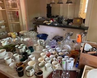 Cups and other dishes 
