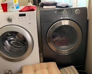 GE Front load washer and dryer 
