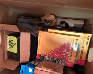 DARK ROOM items several