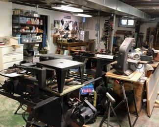 WOODSHOP tool area