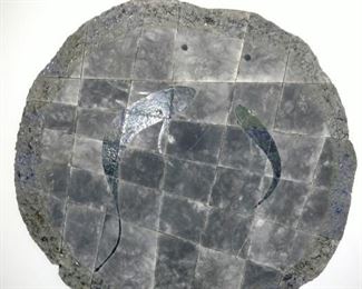 Morrel Raku compost firing KOI