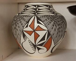 Acoma pottery by M.P. Juanico