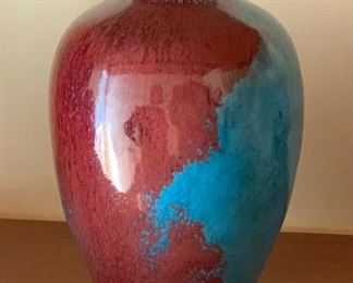 Ben Owen III Chinese Blue vase (5 1/2" high)
