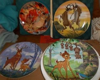 Disney Bambi collectible plates