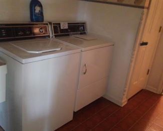 Heavy Duty Washer and Dryer