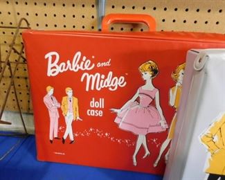Barbie and Midge doll case
