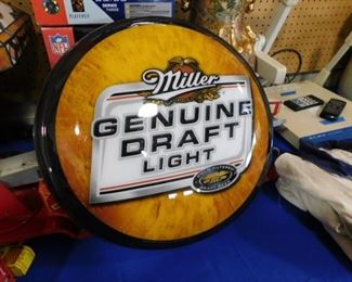 Miller Genuine Draft light cover