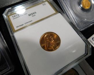 1972 Double die Lincoln penny