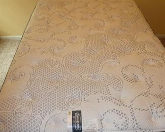 Full Size mattress with frame  