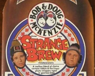 Rare book Bob & Doug McKenzie Strange Brew date 1983