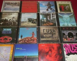 CD's RUSH collection 