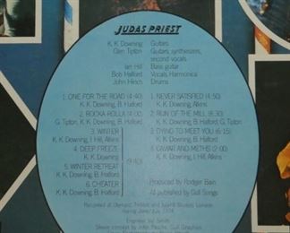 Judas Priest Rocka Rolla Gull, Italy, London vinyl record