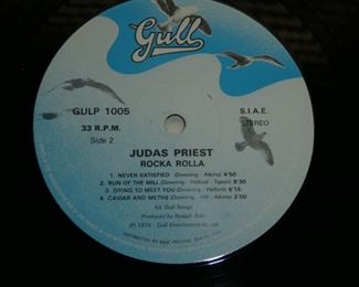 Judas Priest Rocka Rolla Gull, Italy, London