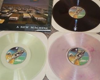 Pink Floyd A New Machine live colored vinyl rare
