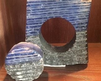 Cold Glass Sculpture Optional Dislay